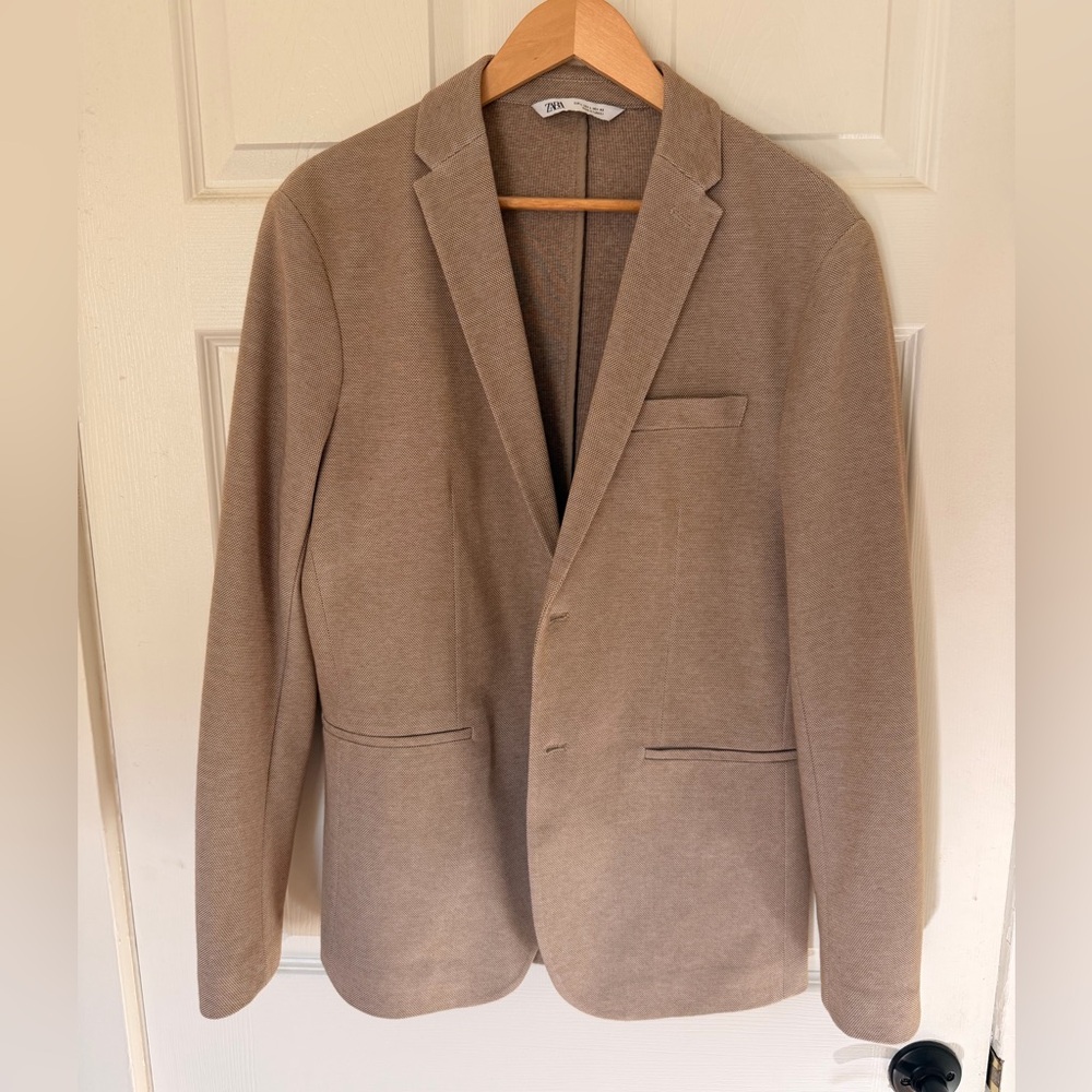 Zara Men's Beige Sport Coat
